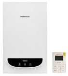 Navien Deluxe С PLUS COAXIAL -16K / закрыт. (без стояка) до 160кв.м, 2-х конт.